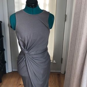 Leith nwot twist front midi dress
